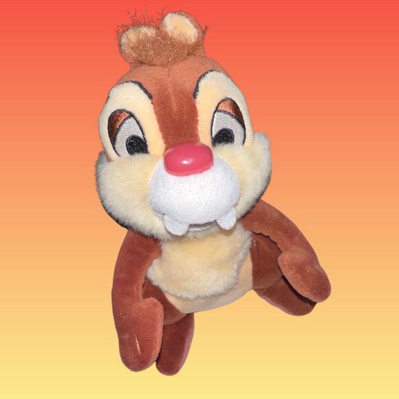 Disney Walt Disney World Theme Parks Chipmunk Dale Plush Stuffed Animal - Picture 3 of 4